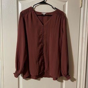 Brick red blouse 😍 (5/20)
